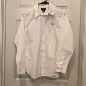 Ralph Lauren men’s classic fit long sleeve Oxford shirt